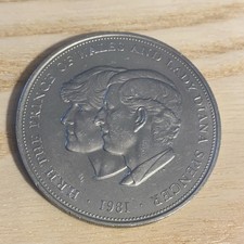 Gedenkmünze -  Hochzeit 1981
