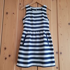 Kleid maritim blau weiß