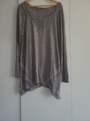 Tredy shirt grau - grau, größe