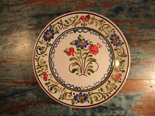 kleiner Vintage Wandteller Larnhof & Stoob Austria florale Bauernmalerei Ø15cm