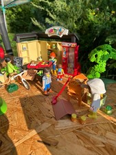 Playmobil Bioladen und Traktor