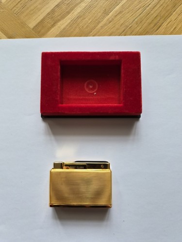 Feuerzeug vergoldet kbl - vergoldet, "500"