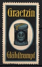 Reklamemarke graetzin - reklamemarke,