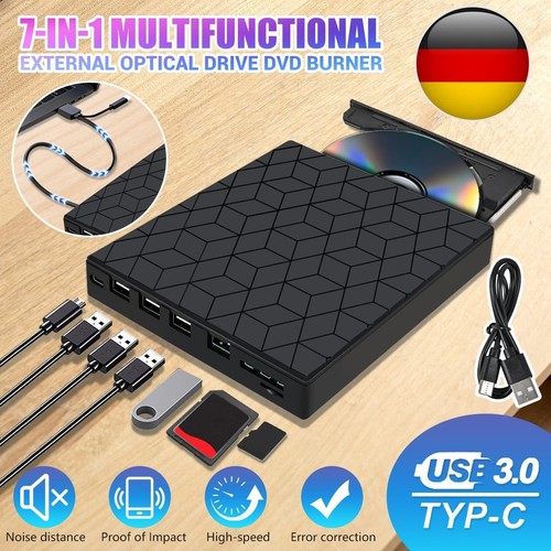 7in usb externes cd - 3.0,