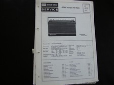Original Service Manual Schaltplan  ITT Schaub Lorenz Golf Europa 101 Netz