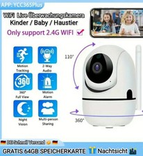 ✅Wifi IP Camera Baby Überwachungskamera HD Innen Webcam Wlan Funk IR Nachtsicht✅