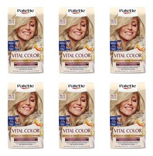 6x Poly Palette Vital Color Intensive Creme-Haarfarbe 10-11 Silberblond EA802658