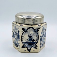  Delfts Holland Teedose mit