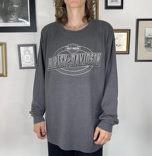 Harley davidson langarmshirt - davidson,