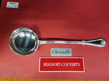 Schöpfkelle Antik Monogramm 32CM christofle Schönes Zustand Versilbertes Metall
