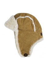 UGG Flieger Mütze Wildleder Lammfell Neuwertig