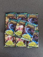 9 WoW TCG versiegelt Dark Portal 2007 Booster Pack Brennender Kreuzzug LOOT CODES Italia