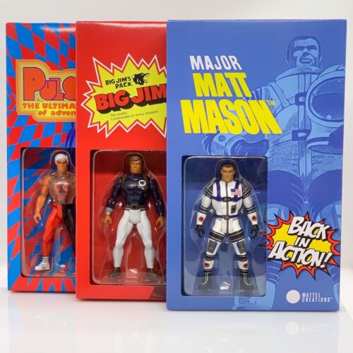 Mattel back action major - back, in
