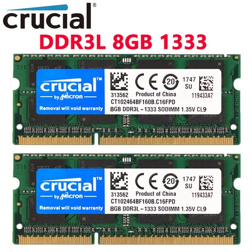 Crucial ddr3l 16gb - ddr3l, (2