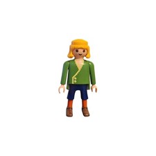 Playmobil Figur Förster Mann Weste Bart Wald Natur Jagd Land