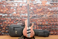 CORT A5 Beyond OPBN E Bassgitarre Bartolini MK-1 5 Saiten mit Tasche - wie neu