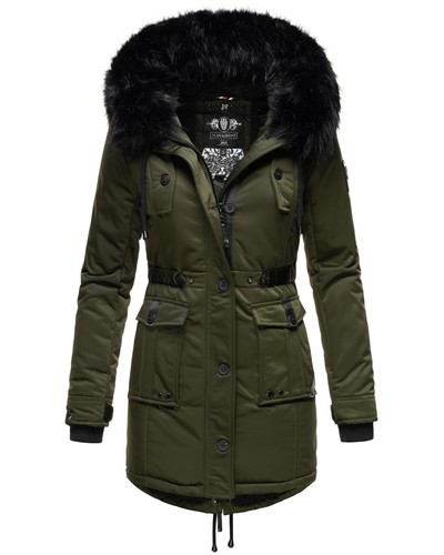 Damen winterjacke mit kapuze - winterjacke,