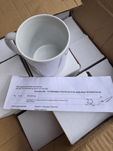 Sublimationstasse 11oz weiße - sublimationstasse,