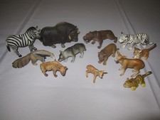 Schleich Sammlung 12 Tiere Zoo / Wildtiere, aus den 1990er & 2000er Jahren