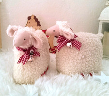 Schaf aus Teddy Plüsch auf