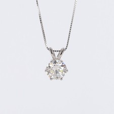 4 Karat Moissanite Anhänger
