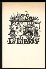 Exlibris Dr. Jozsef Speer