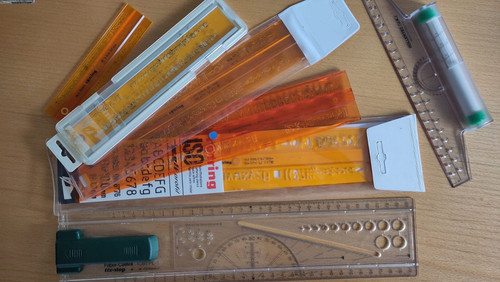 Paket beschriftungslineale - paket:,