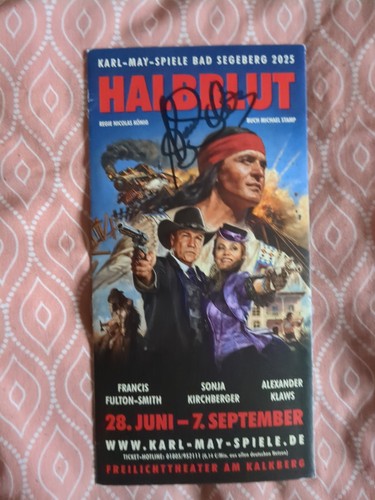 Orginales autogramm winnetou - orginales,