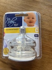 2er Set Nuby Natural Touch Sauger Schnuller Flaschenaufsatz