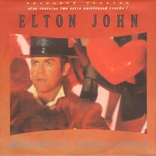Elton John - Who Wears These Shoes - Used Vinyl Record 12 - W5628z