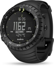 Suunto Core All Black Military Outdoor Sports Watch mit Höhenmesser - geöffnet