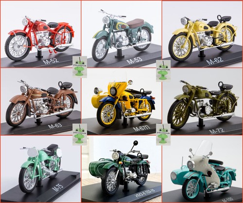 Motorrad ural imz 52 - 1:24,