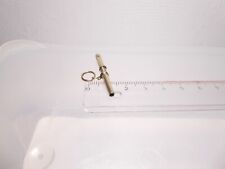 antik Uhrenschlüssel Stab für Uhrenkette 585 Gold L 27 mm Br 3,3 x 3,4 mm 2,59 g
