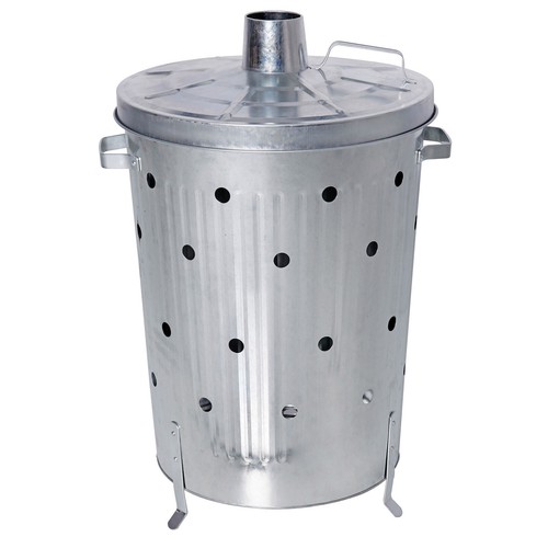 Verbrennungstonne 75l metall - verbrennungstonne,