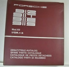 Porsche 912 911T 911E 911S Modell 1969 Ersatzteile-Katalog Gruppe 1-3