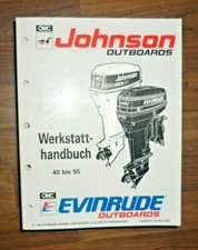 Johnson Outboard Motor Werkstatthandbuch 40 bis 55 Jahr 92