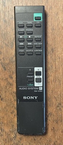 Original sony s190 - original, rm-s190