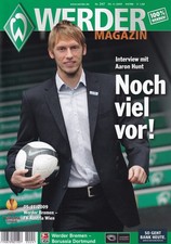 Werder Bremen vs. Wien & BVB Dortmund Programm 05.11.2009 Magazin Poster Sammler