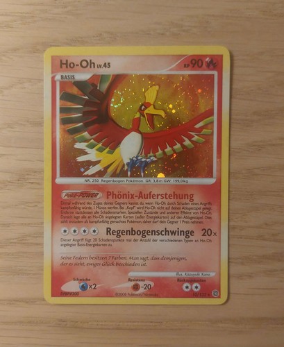 Pokémon karte 45 - karte, lv.