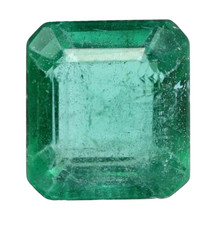 100% Natürlicher Smaragd 7x6
