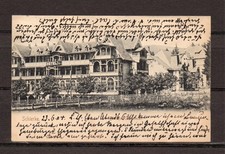 AK Schierke 1904 Hotel Brocken-Scheideck bef.n. Göttingen AKS (E05)