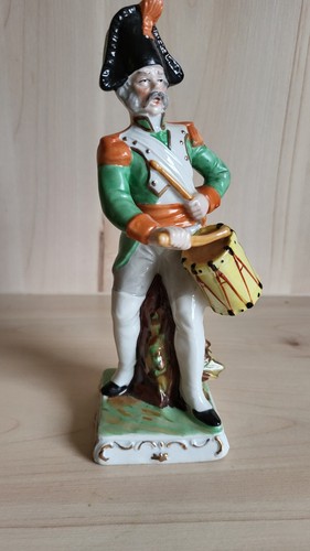 Porzellan figur soldat - porzellan,
