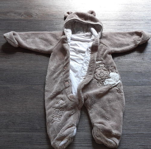 Plüschoverall 68 - gr., 62