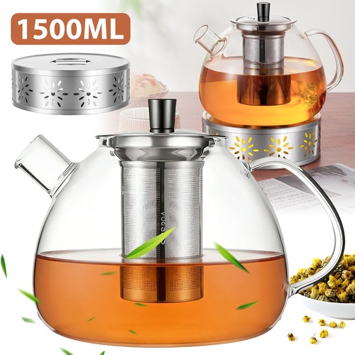 Teekanne aus glas - teekanne,
