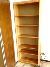 IKEA "Billy" Regal 80 x 202cm  rot-braun / Holzfarben 