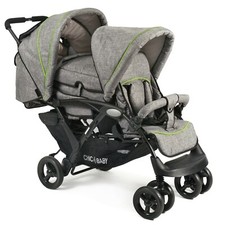 Chic baby geschwisterwagen - 4,