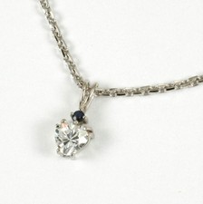 Herz anhänger 333 weissgold - 333, 8