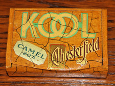 Zigarettenetui - Zigarettenbox - Taschenetui - aus Holz