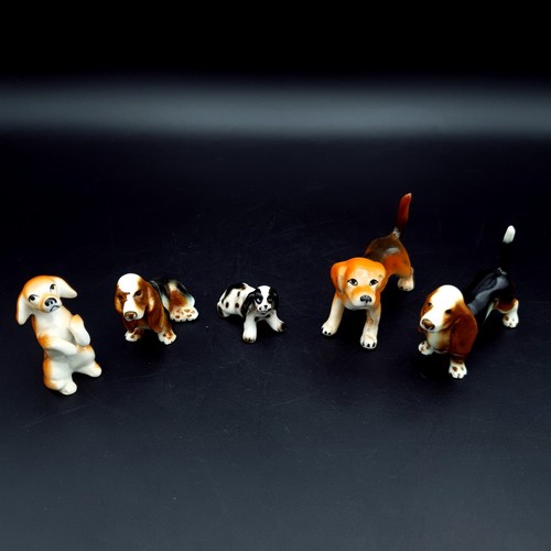 Vintage hunde figuren - vintage,