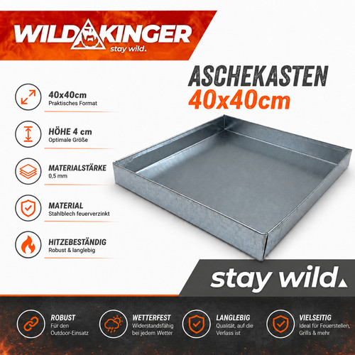 Wildkinger aschekasten - 🔥,